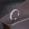 Simple Alloy Crystal Foot Ring Adjustable Opening Toe Ring for Women Girl Summer Beach Vacation Jewelry Finger Ring - Image 1