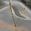 Stainless Steel Chain Fortune Beads Pendant Female Anklet Versatile Commuting Personality Simple Anklet - Image 6