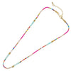 Boho Beaded Necklaces For Women Dainty Colorful Summer Bohemian Mixed Bead Crystal Nekclace Choker Beach Jewelry - Image 7