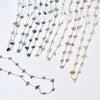 Irregular Stone Beads Stainless Steel Chain Handmade Choker Chain For Neck Women Necklace - Image 1