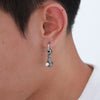 Nordic Viking Thor's Hammer Drop Earrings for Men Boys,Stainless Steel Rune Amulet Dangle Earrings,Party Club Jewelry Gift - Image 3