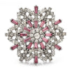 Exaggerated Rotatable Christmas Snowflake Brooches Pins for Women Unisex 6-color Winter Flowers Year Party Brooch Gifts - Image 6
