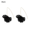 1Pair Designs Multicolored Resin Flower Long Earrings Bohemia Handmade Petal Dangle Earrings For Women Gift - Image 17