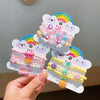 3Pcs Qute Colourful Resin Bracelets Little Girls Bracelets Kit Kids Charm Bracelet Kids Jewelry Party Accessories - Image 4