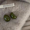 Semi-Circle Acrylic Resin Stud Earrings For Women Vintage Earring Jewelry Accessories Party Gifts - Image 7