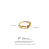 Size 6789 Stainless Steel Rose Flower Thin Ring Pvd Plated Charm Finger Jewelry - Image 6