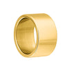 Brushed Ring For Men Stainless Steel 12mm Wide Bulky Punk Male Band Jewelry Accessories - Image 8