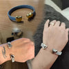 Heart Bracelets Open Elastic Mesh Bangle for Women Gold Color Lover's Stainless Steel Jewelry - Image 5