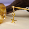 Stainless Steel Boho Summer Beach Sun Starfish Pearl Tassel Bikini Pendant For Women Red Coral Shell Seahorse Swimwear Accessory - Image 5