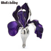 Elegant Enamel Orchid Flower Brooches For Women Unisex 3-color Beautiful Plants Office Party Clothes Brooch Pins Gifts - Image 2