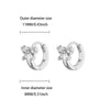 Zircon Hoop Earrings for Women Gold Color Stainless Steel Butterfly Heart Snake Earring Party Wedding Jewelry Gif - Image 6