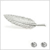 Simple Long Feather Brooch Pin Men Badge Leaf Shape Brooches for Women Accessories Party Suit Decoration Ornaments Gifts - Image 8