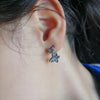 Butterfly Earrings For Women Girls Modern Gold Color Stainless Steel Earrings Wedding Aesthetic Jewelry - Image 2