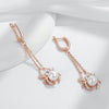 Spider Pearl Tassel Dangle Earrings for Women Rose Gold Silver Color Mix With Zircon Punk Jewelry - Image 5