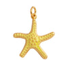 Fish Monta Ray Marine Organism Sea Conch Shell Nautil Coral Branch Charm Pendant,Gold Plated Zircon Jewelry Finding Supplies - Image 21