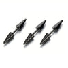 Three-Piece Stainless Steel Spike Piercing Stud Set - Image 7