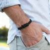 Unique Handmade Men Bracelet 6 Colors Available A Grade 4mm String Fabric Wrap Braslet Bangle Lucky Red Thread Braclet - Image 2