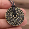 Rune Compass Necklace for Men Vintage Pendant Amulet Party Jewelry Gift - Image 22
