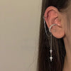 1Pc Minilist No Piercing Ear Cuff Earrings for Woman Fake Piercing Tassel Star Ear Clips Earrings for Women Jewelry - Image 3