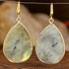 Stone Water Drop Dangle Earrings Bohemian Women's Delicate Banquet Party Holiday Handmade Jewelry - Image 13