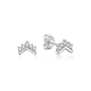 Infinity and Heart Stud Piercing Earrings with Crystal Accents - Image 18