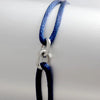 Two Oval Rings Interlock Steel Rope Bracelet - Image 4