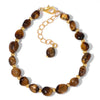 Multicolor Bead Bracelet with Square Spacer Details and Stone-Look Options - Image 19