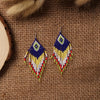 Seed Beads Earrings Hand Weaving Beaded Simplicity Colour Retro Bohemia Geometry Alloy Ma'am Tassel Earrings - Image 8