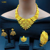 Aniid Dubai Jewelry Sets For Women African Gold Color Big Pendant Necklace Sets Indian Arab Wedding Bridal Gifts - Image 2