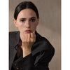 Stylish Unique Stainless Steel Pearls Geometric Open Chic Ring for Women Jewelry - Image 3