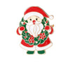 8 Styles Pretty Santa Claus Collection Brooches Candy Canes Wreath Sleigh Reindeer Tree Father Christmas Lapel Pins Xmas Gift - Image 7
