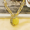 Multilayer Beads Chain Crystal Gem Stone Pendant Necklaces Boho Statement Jewelry - Image 40