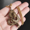 Hip Hop Gold Color 3D Round Lion Head Pendant Chain Medal Necklace Men Women Rock Rapper Jewelry Gifts - Image 40