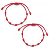 6pcs/set Handmade 7 Knots Red String Bracelet for Lover Protection Lucky Amulet and Friendship Braid Rope Wristband Jewelry Gift - Image 7