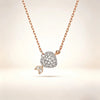 Heart Lock Key CZ Jewelry Set Women Melting Heart Pendant Necklace Imitation Pearl Bracelet Earrings Valentine Love Gift - Image 7