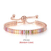 Simple Tennis Bracelet For Women Rectangle Zircon Silver Color Adjustable Bracelets On Hand Friend Gift Jewelry - Image 30