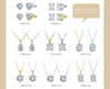 Silver Zircon Earrings for Women Shiny Cubic Zirconia Earrings Party Jewelry - Image 16