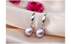 Natural Freshwater Cultured Pearl Drop Earrings for Women Silver Earrings Wedding Jewelry - Image 14