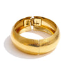 66mm Old Money Style Stainless Steel Hammer Metal Statement Bracelets Bangle Vintage Minimalist Jewelry - Image 10