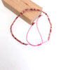 Faceted Gemstones 2-3mm Beads Hand Woven Adjustable Bracelet Crystal Quartz Agate Choker Men Female Jewelry Party Gift - Image 44