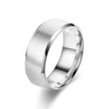 6 Colors Classic 8mm Tungsten Mens Ring Surface Brushed Stainless Steel Ring for Women Wedding Band Couples Jewelry Accessories - Image 2