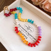 Multi-color Smudging Round Beads Acrylic Choers Necklaces Retro Smudging Resin Collarbone Chain Charms Party Jewelry Gifts M1 - Image 13