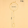 Crystal Finger Chain Bracelet Hand Harness - Image 9