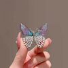 Rinhoo Full Zircon Wings Silver Color Butterfly Brooch For Women Rhinestone Insect Lapel Pins Animal Badge Jewelry - Image 9