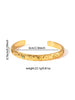 Classic Stainless Steel Moon Star Sun Bangle Bracelet Stylish Metal Open Wrist Bracelets For Women Party Gift - Image 6