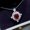 Geometric Cubic Zirconia Pendant Necklace for Women Temperament Female Wedding Neck Accessory Party Jewelry - Image 18