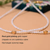 Moon Girl Natural Shell Beads Heart Choker Stainless Steel Necklace for Women Copper Star Collares - Image 4