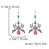 Halloween Skeleton Dangle Earrings For Women Punk Gothic Skull Black Lace Fringe Earring Pumpkin Funny Jewelry Gifts - Image 7