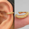 1PC Delicate Zircon Clip on Earrings Female Heart Ear Cuff No Piercings Fake Cartilage Earrings for Women Jewelry - Image 18