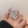 Flower Ring for Women Simple Temperament Party Charm Jewelry Gifts - Image 3